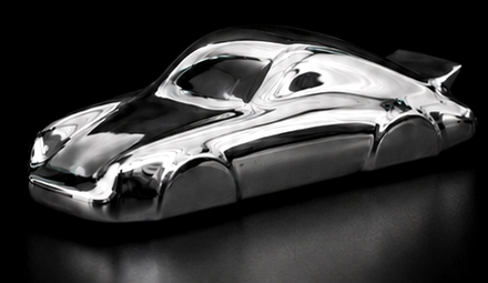 Lustrzana aluminiowa rzeźba motoryzacyjna SPEEDFORM Duck Tail